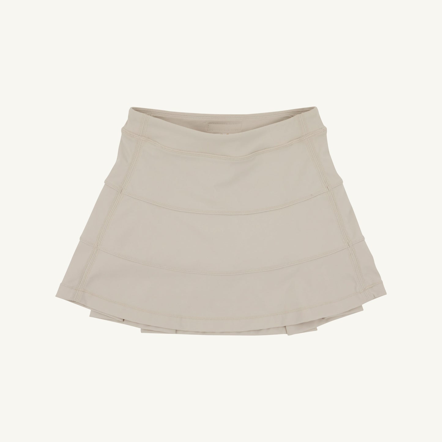 Keeneland Khaki/Palmetto Pearl PrepleticTM Prep School Skort