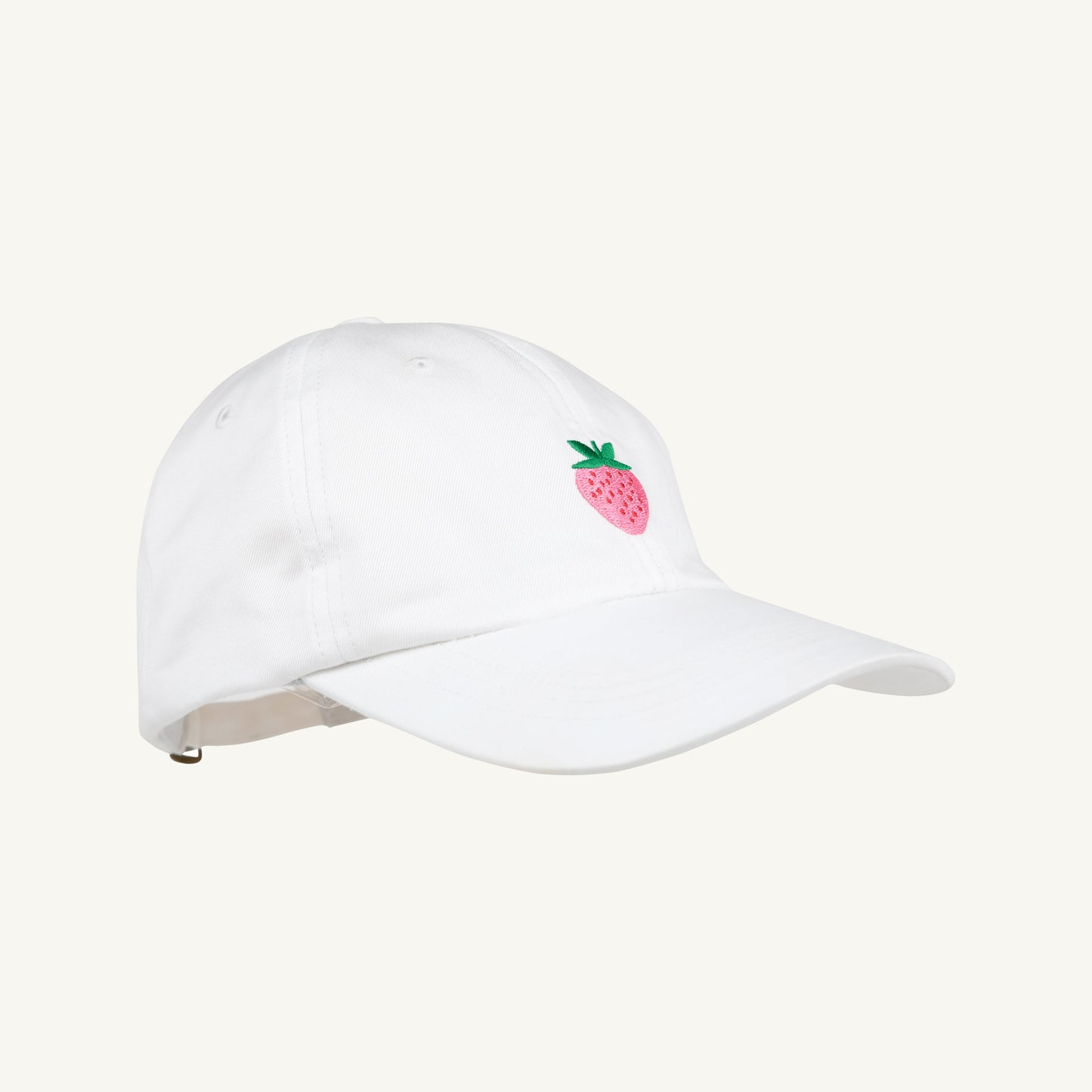 Worth Ave White/Strawberry Covington Cap
