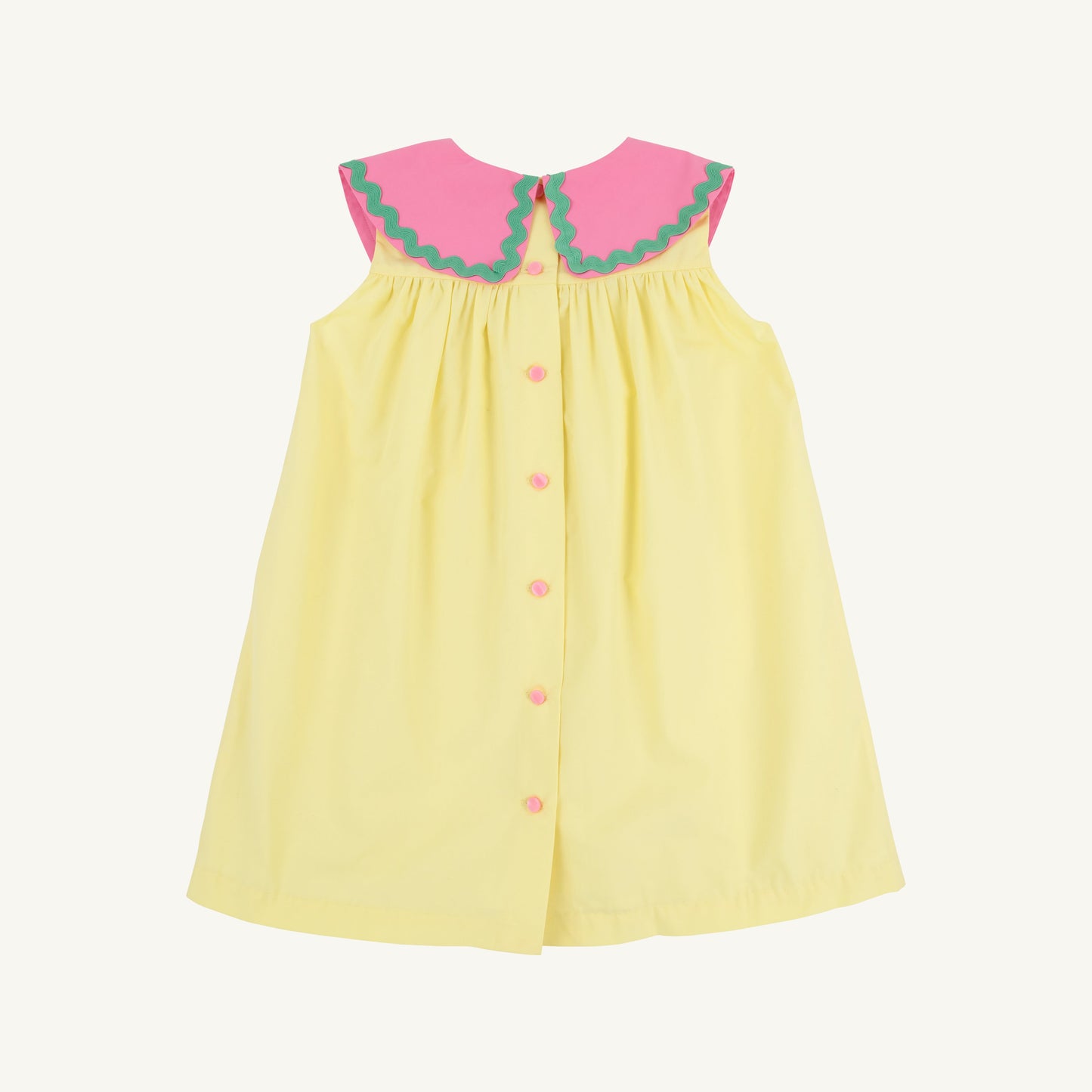 Lake Worth Yellow Sleeveless Tabitha's Teacher's Pet Dress