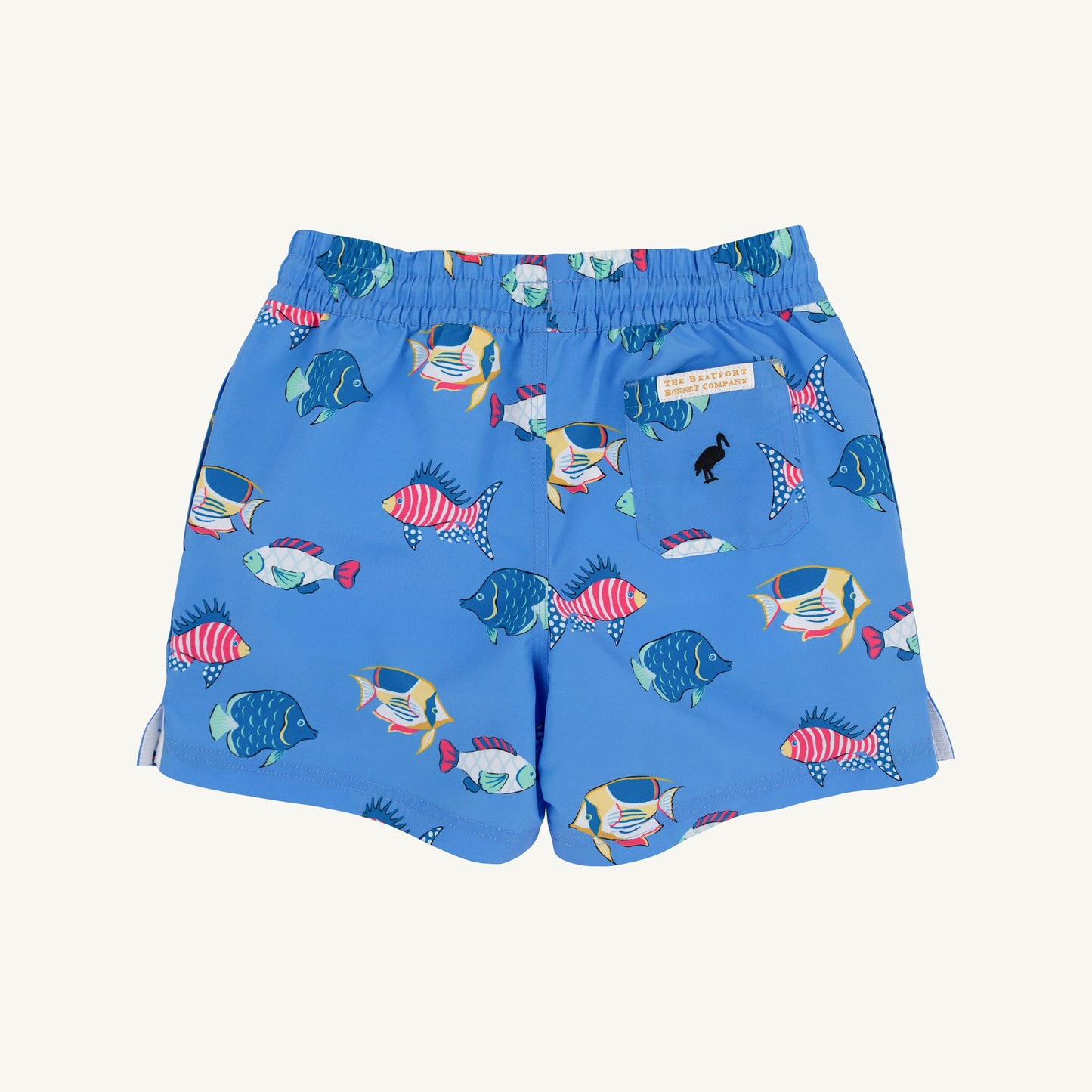 Here Fishy Fishy/Newport Night Tortola Swim Trunks