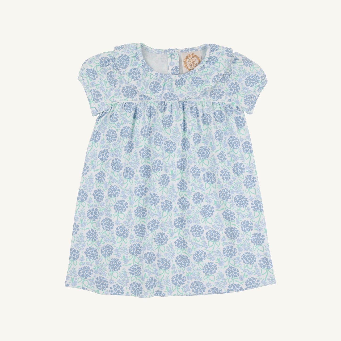 Handful of Hydrangeas Romona Ruffle Dress