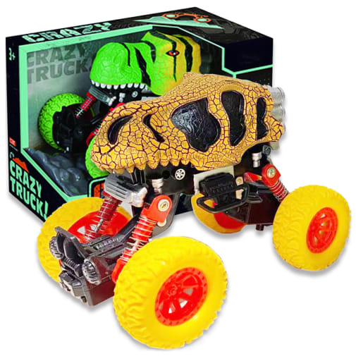 Crazy Truck Dinosaur Yellow